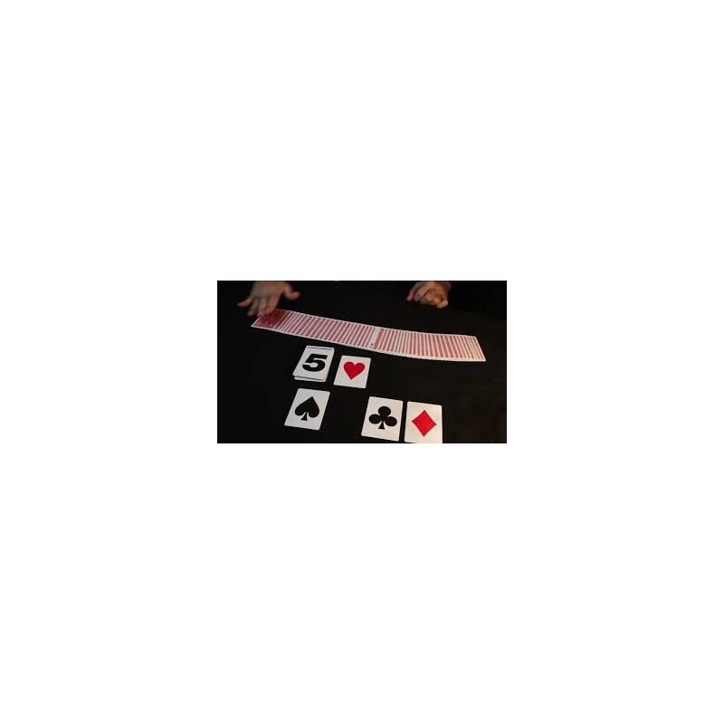 Video Bicycle Special NUMBERS Blue Playing Cards (plus 11 Online Effects)