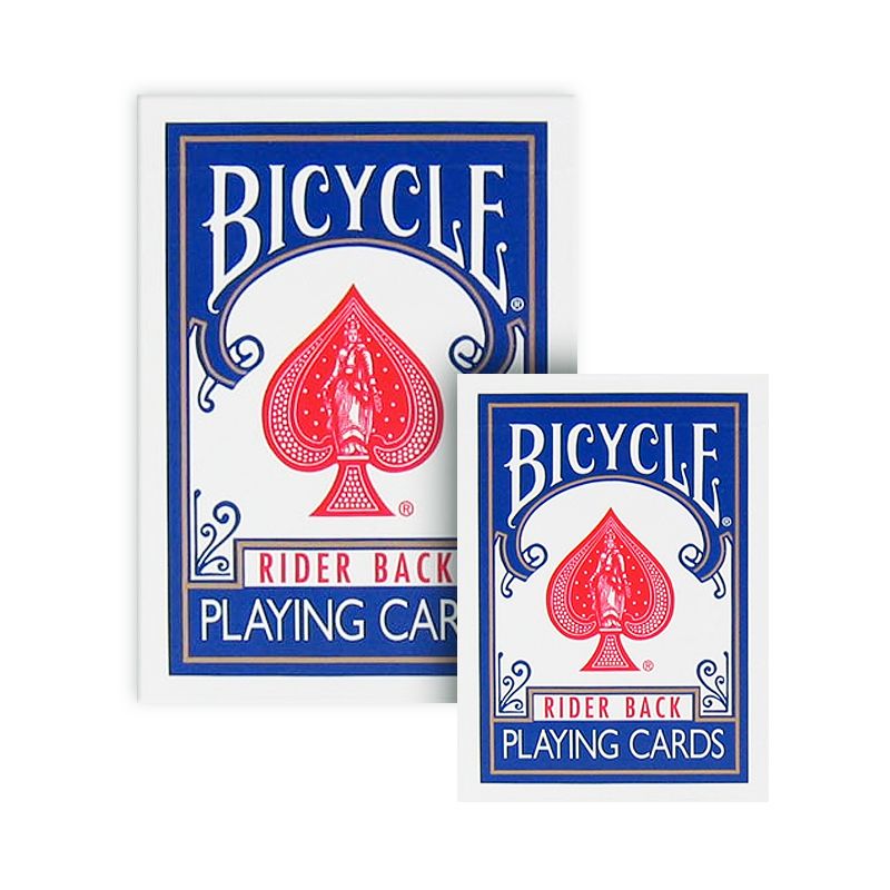 Foto Bicycle - Mini Playing Cards - Dorso blu