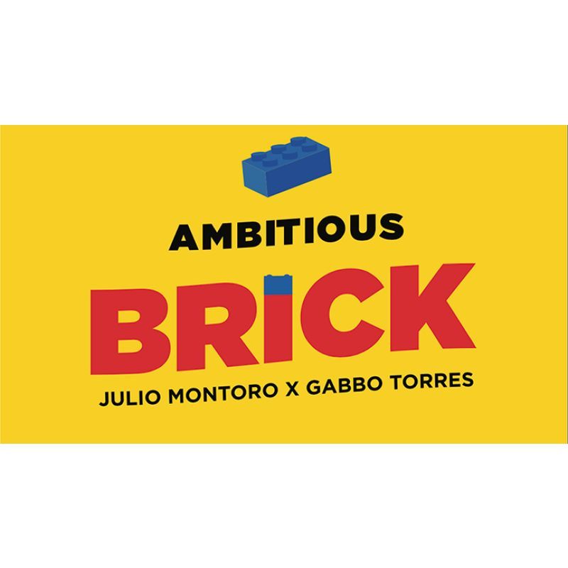 Foto AMBITIOUS BRICK (Gimmicks and Online Instructions) by Julio Montoro and Gabbo Torres - Trick (VT)