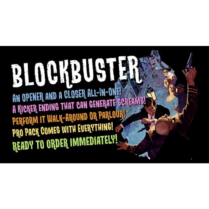 Foto Blockbuster (Gimmicks and Online Instructions) by Bill Abbott - Trick (VT)