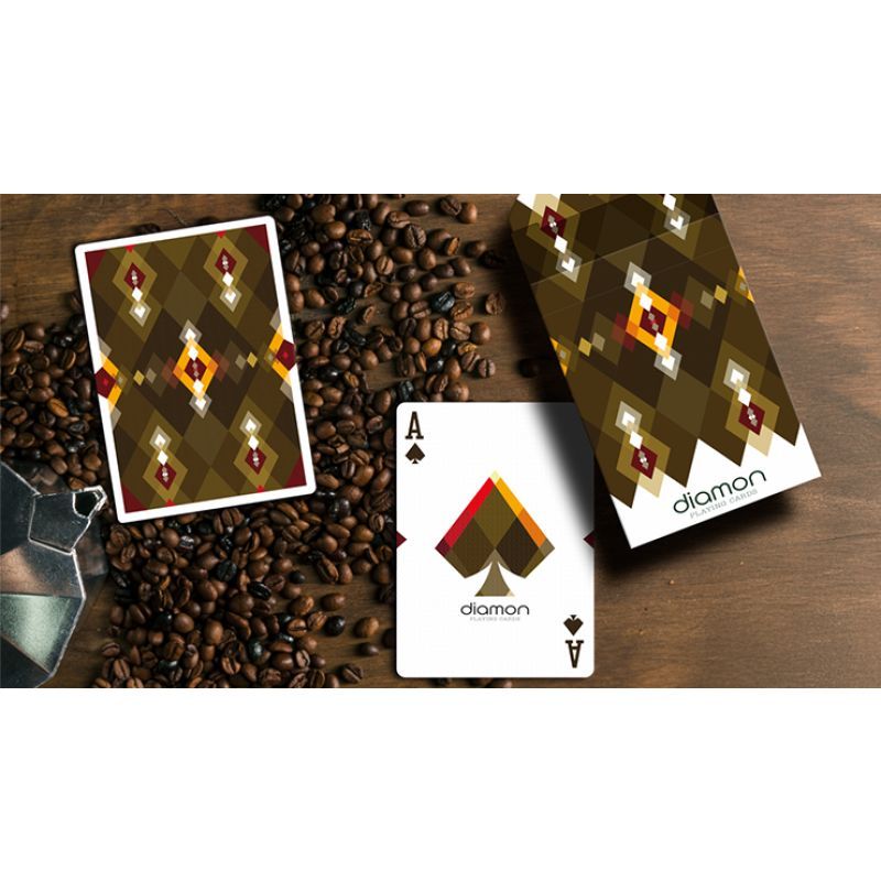 Foto Diamon Playing Cards N° 27 Dark Roast by Dutch Card House Company
