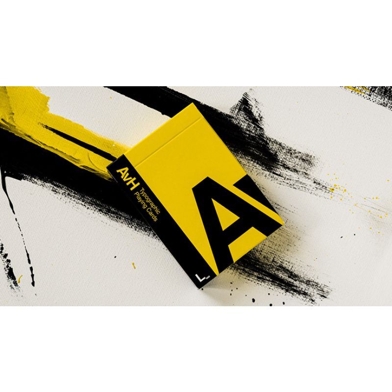 Foto AvH: Typographic Playing Cards by Luke Wadey