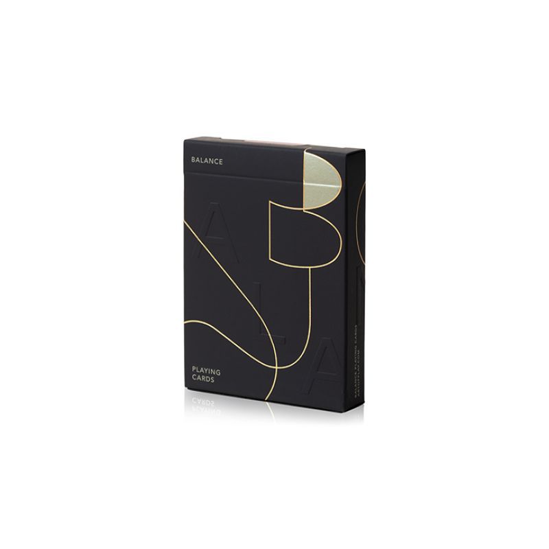 Foto Balance (Black Edition) Playing Cards by Art of Play