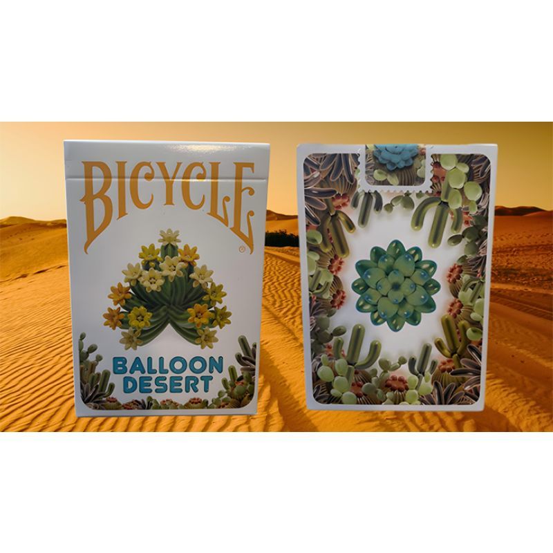 Foto Bicycle Balloon Desert Playing Cards (VT)