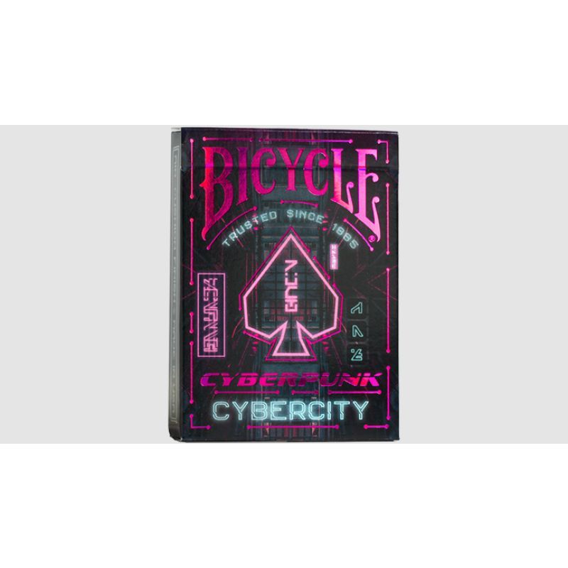 Foto Bicycle Cyberpunk Cybercity Playing Cards by US Playing Card Co