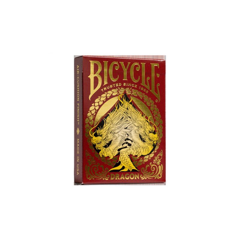 Foto Bicycle Dragon Red Playing Cards by US Playing Card Co