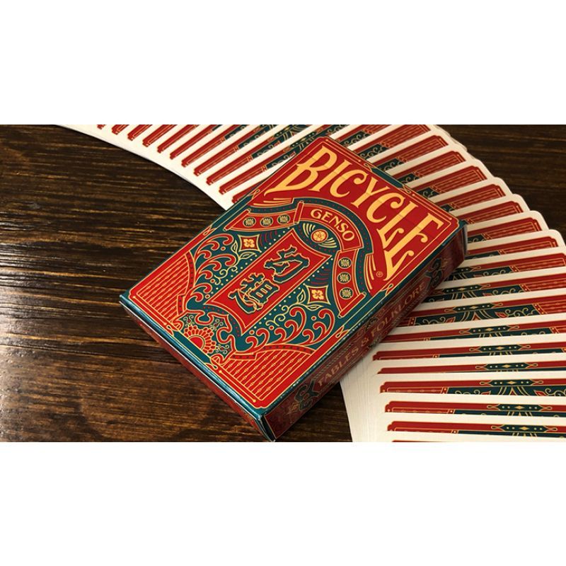 Foto Bicycle Genso Green Playing Cards by Card Experiment (VT)