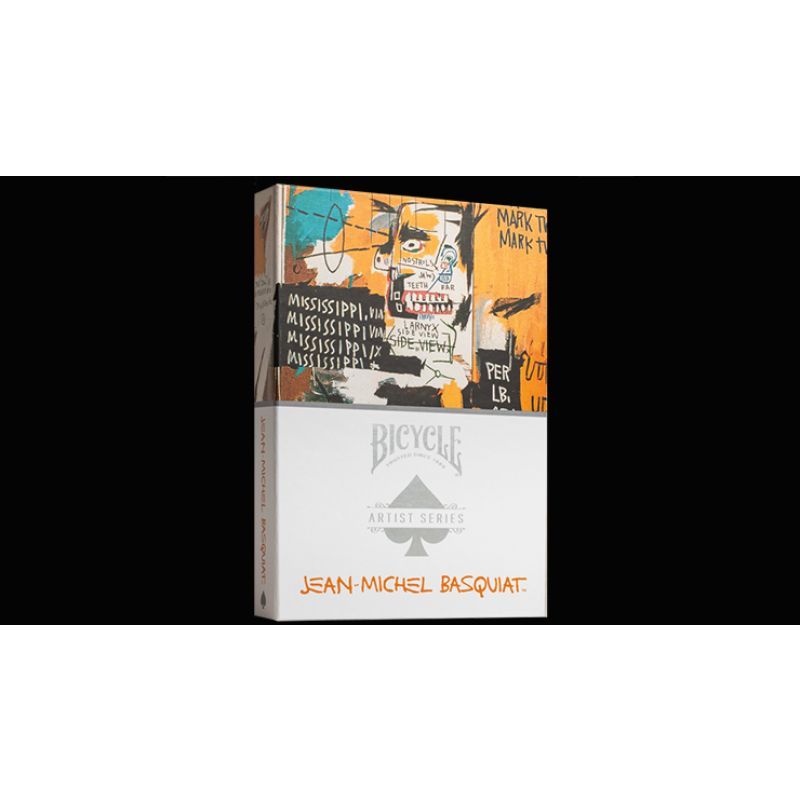 Foto Bicycle Jean-Michel Basquiat (Box Set Red/Blue) by US Playing Cards
