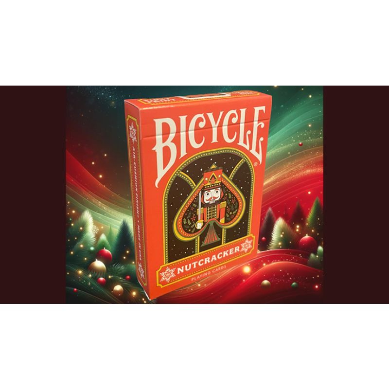 Foto Bicycle Nutcracker (Red) Playing Cards