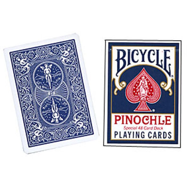 Foto Cards Bicycle Pinochle Poker-size (Blue)
