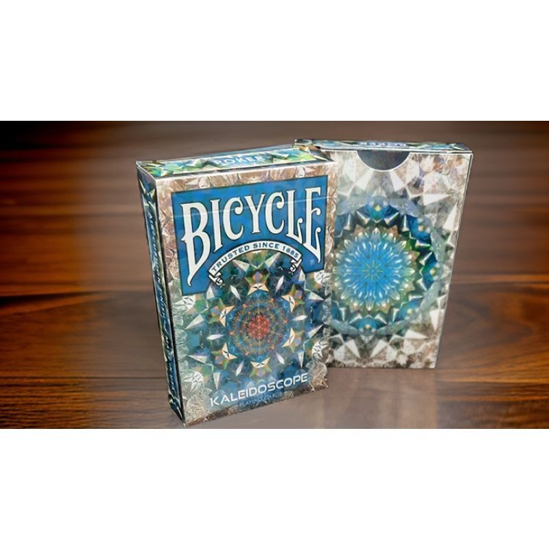 Foto Bicycle Kaleidoscope Blue Playing Cards