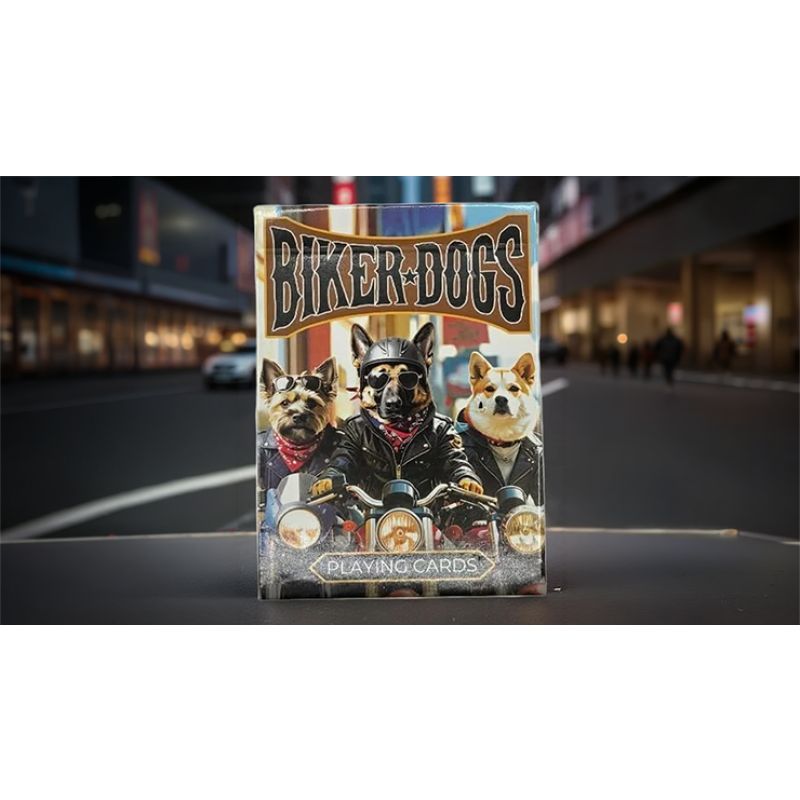 Foto Biker Dogs Playing Cards by Collectable Playing Cards