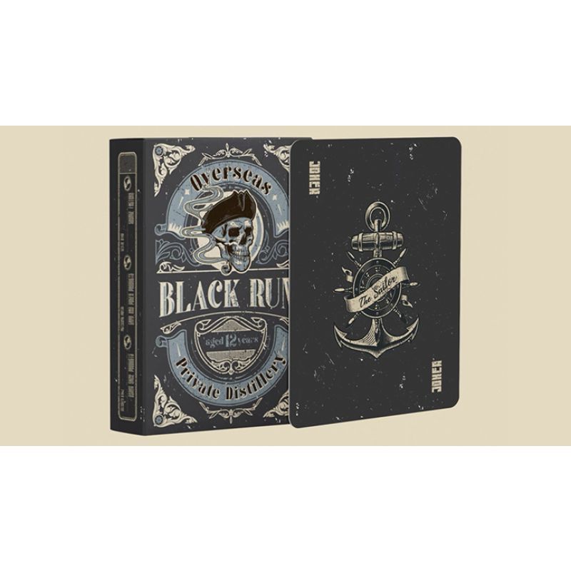 Foto Black Rum Playing Cards