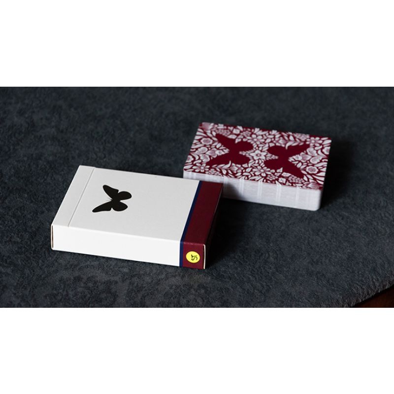 Foto Stripper Butterfly Playing Cards Version 2 Marked (Red) by Ondrej Psenicka (VT)