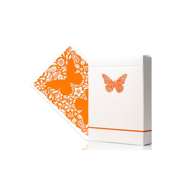 Foto Butterfly Worker Marked Playing Cards (Orange) by Ondrej Psenicka (VT)