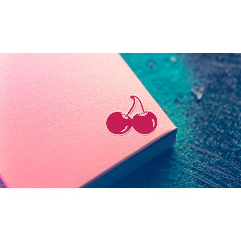 Foto Cherry Casino House Deck Playing Cards (Flamingo Pink) (VT)