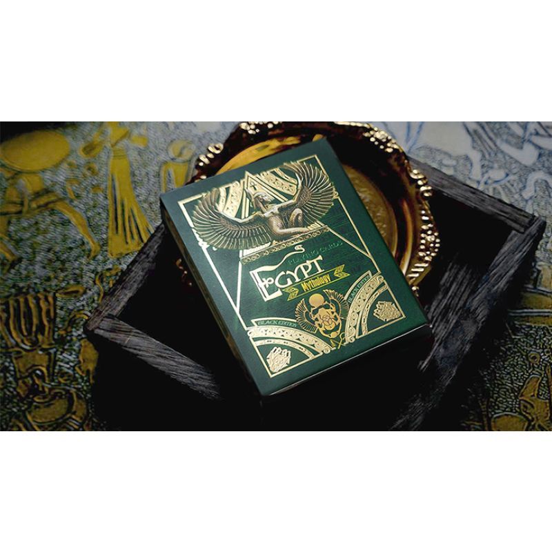 Foto Egypt Mythology Black Edition (Green, Nile) Playing Cards (VT)