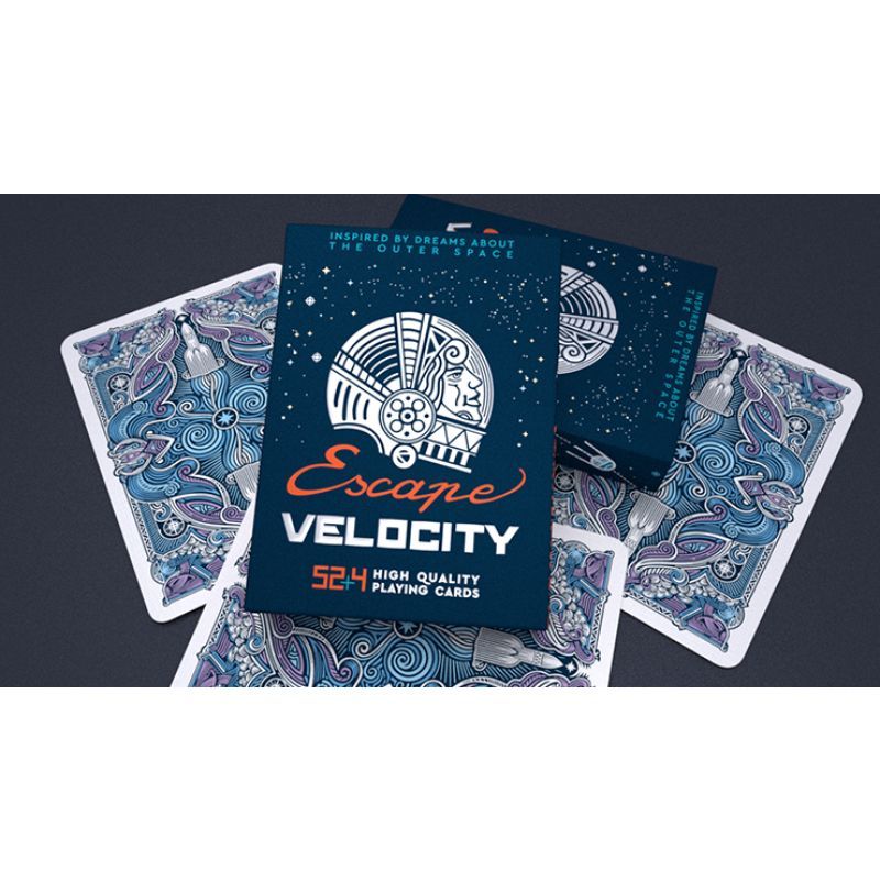Foto Escape Velocity (Blue) Playing Cards