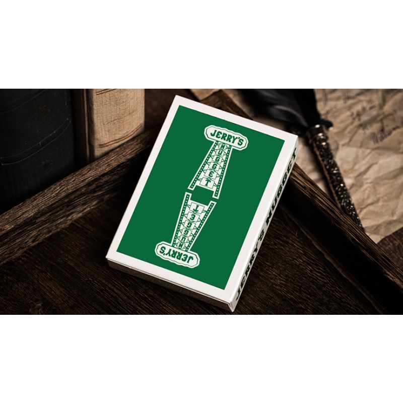 Foto Jerry s Nugget (Felt Green) Marked Monotone Playing Cards