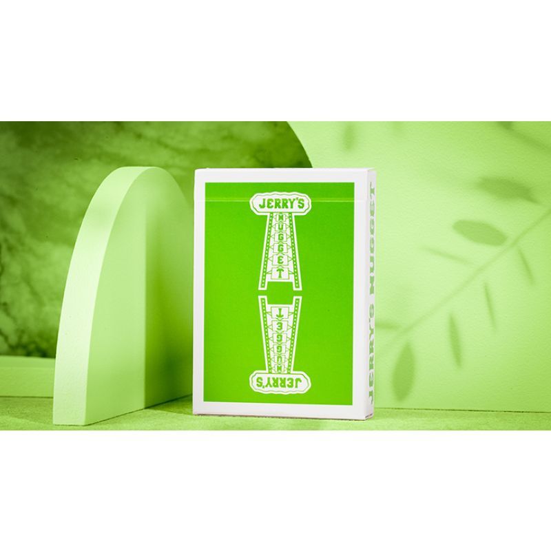 Foto Jerry's Nugget Monotone (Metallic Green) Playing Cards (VT)