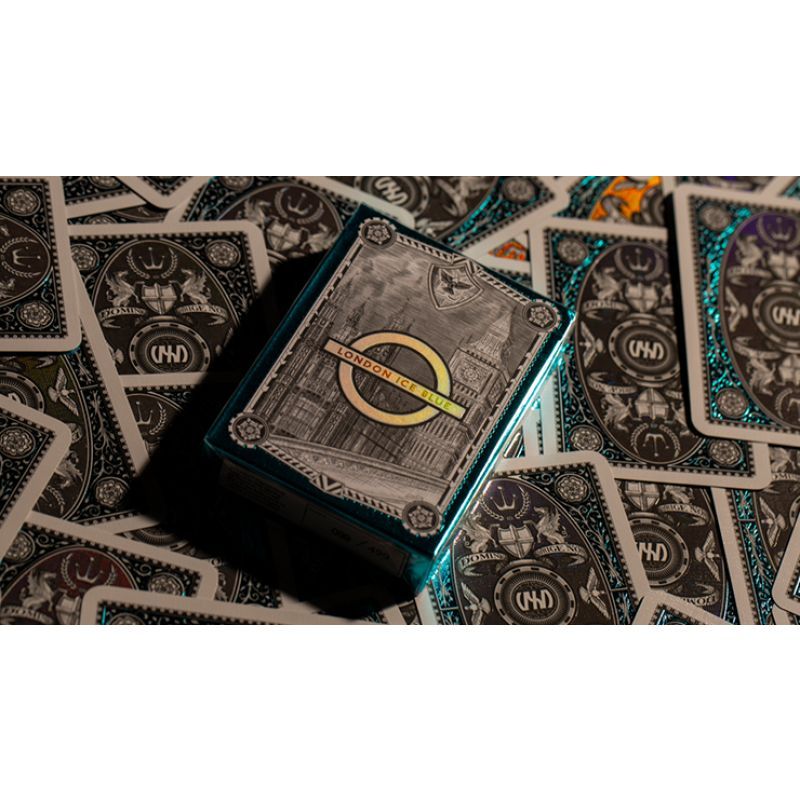 Foto London Diffractor Ice Blue Playing Cards