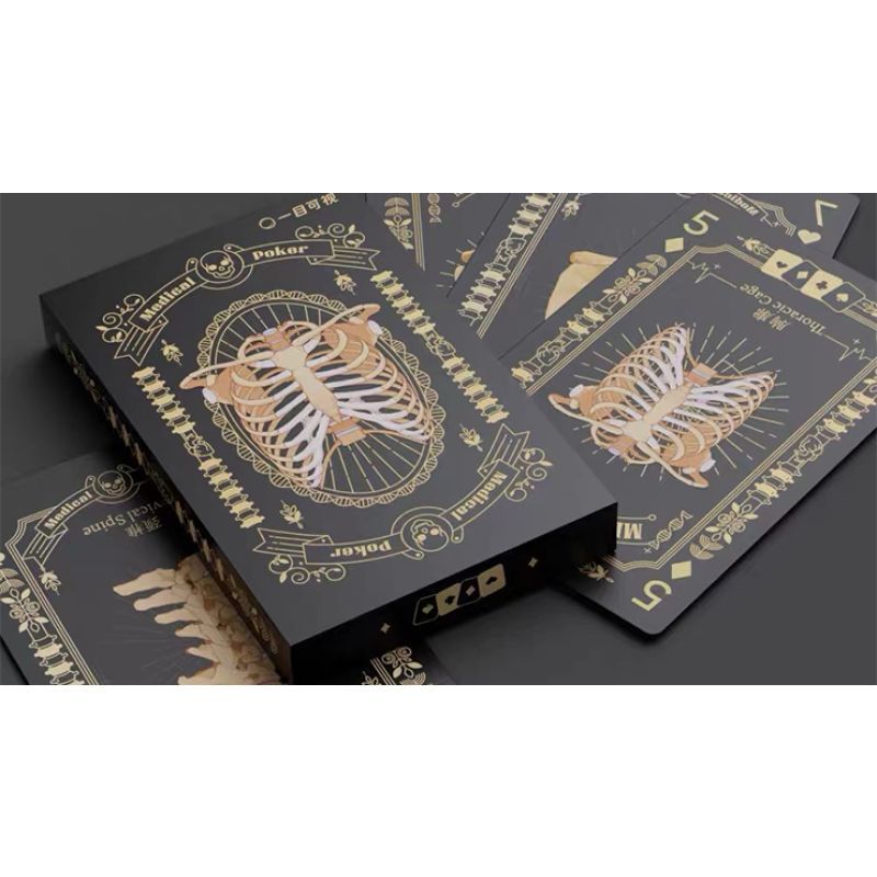 Foto Medical Poker (Black) Playing Cards