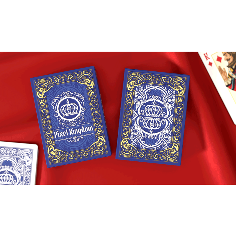 Foto Pixel Kingdom (Sapphire Blue Edition) Playing Cards