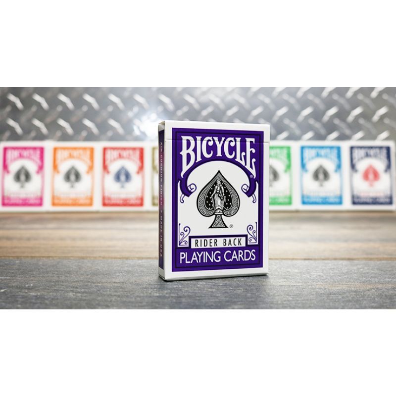 Foto Bicycle Purple Playing Cards by US Playing Card Co