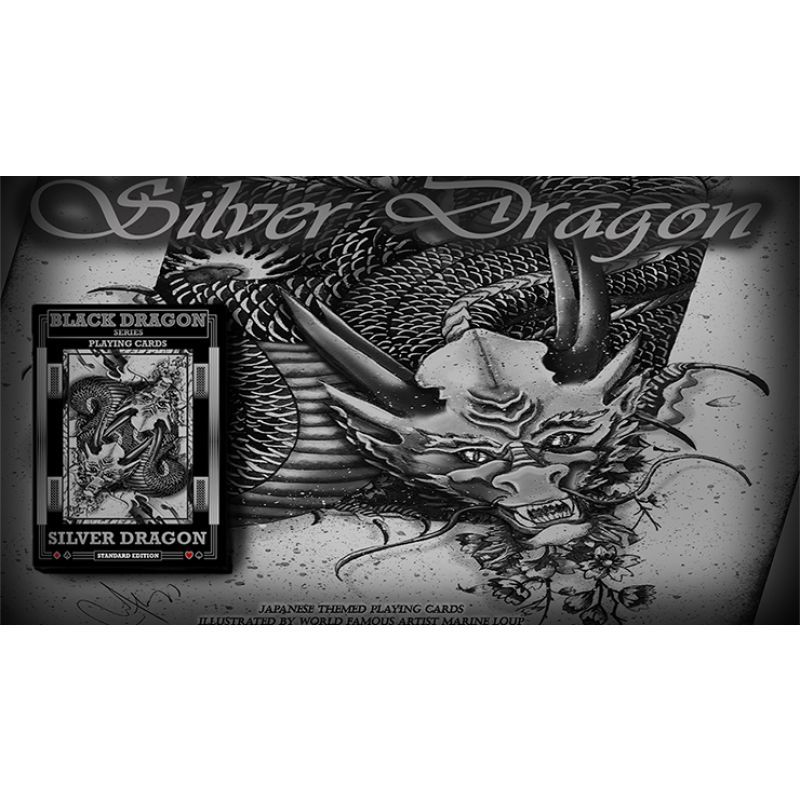 Foto Silver Dragon (Standard Edition) Playing Cards by Craig Maidment
