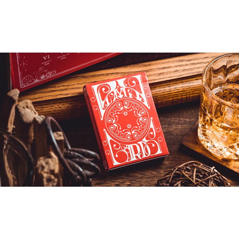 Foto Smoke & Mirrors V8, Red (Standard) Edition Playing Cards by Dan & Dave (VT)