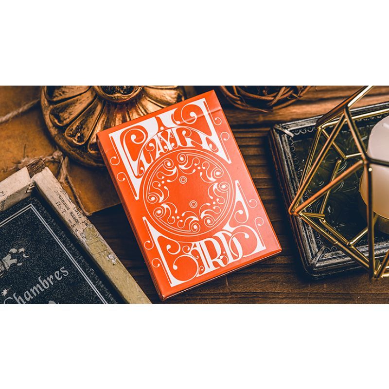 Foto Smoke & Mirrors V9 (Orange Edition) Playing Cards by Dan & Dave (VT)