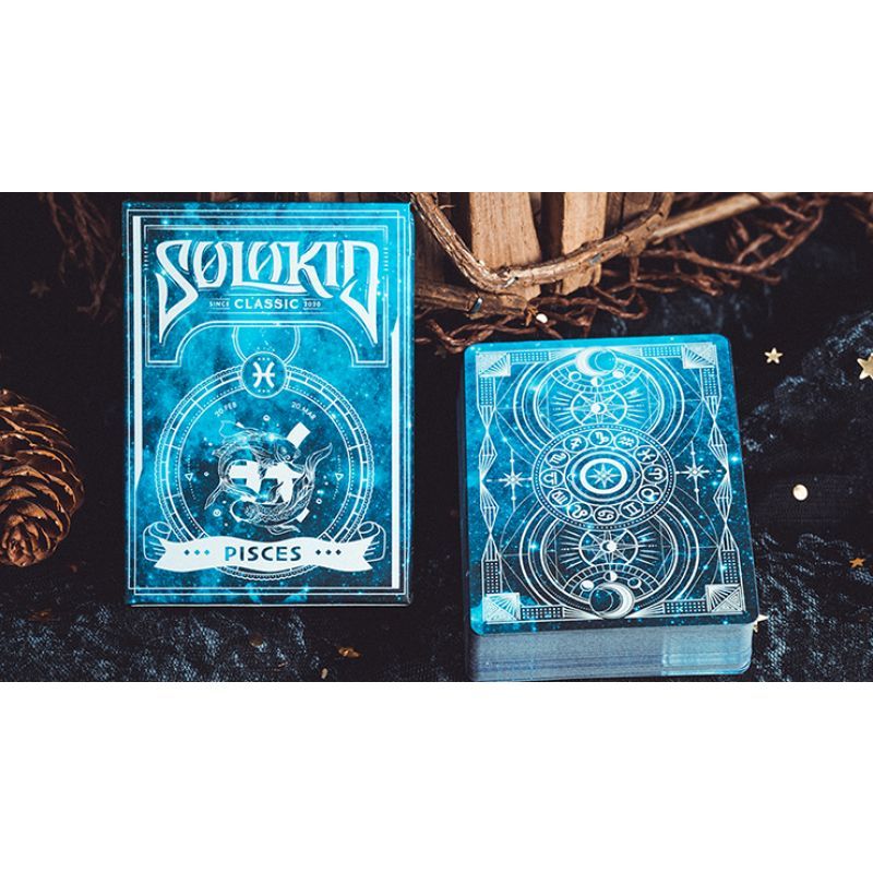 Foto Solokid Constellation Series v2 (Pisces) Playing Cards by Solokid Playing Card Co.