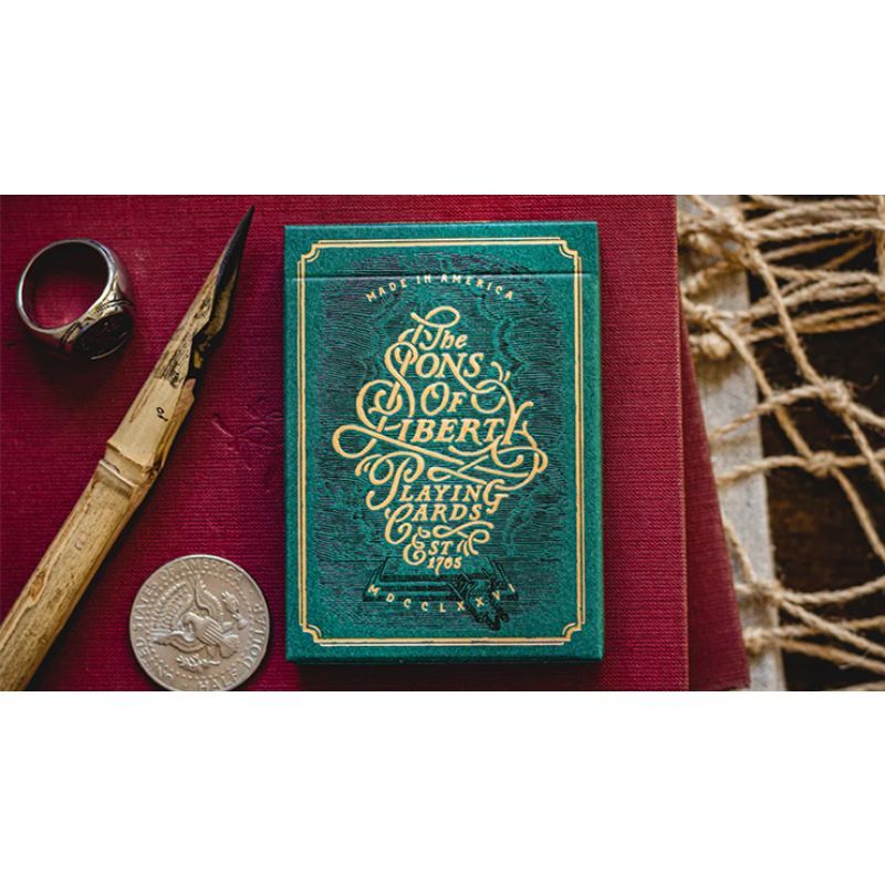 Foto Sons of Liberty (Green) Playing Cards