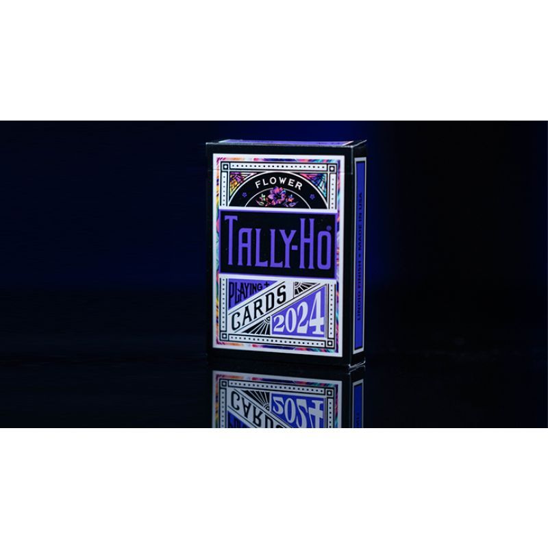 Foto Tally-Ho 2024 (Flower) Playing Cards by US Playing Card Co