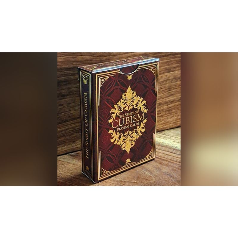 Foto The Spirit of Cubism (Dark Red) Playing Cards
