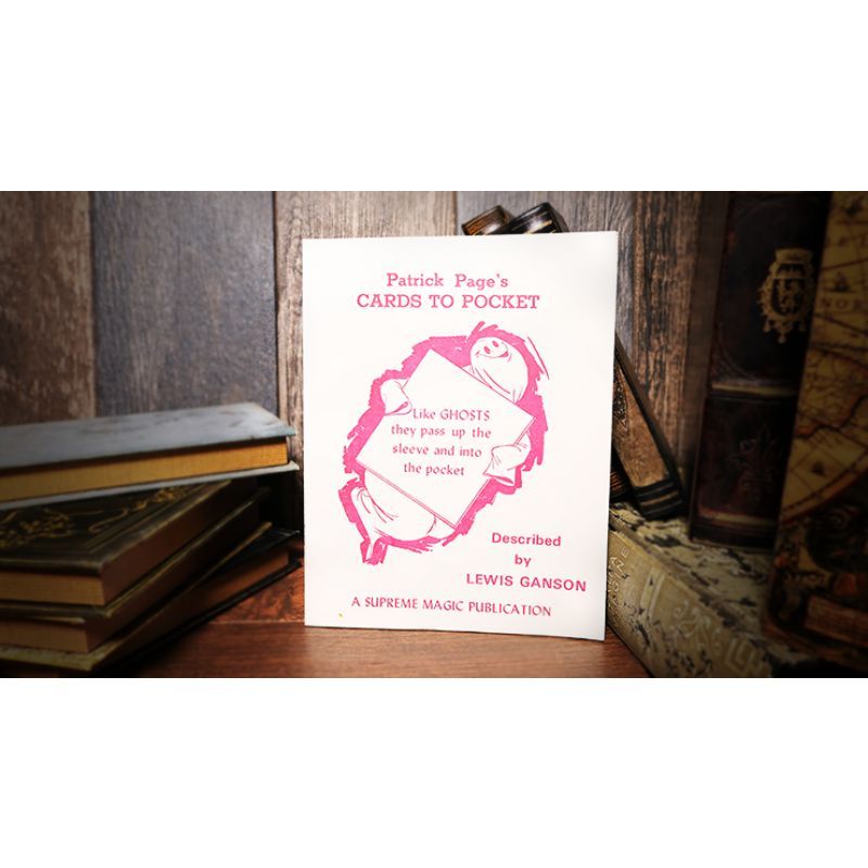 Foto Patrick Page s Cards to Pocket by Lewis Ganson - Book