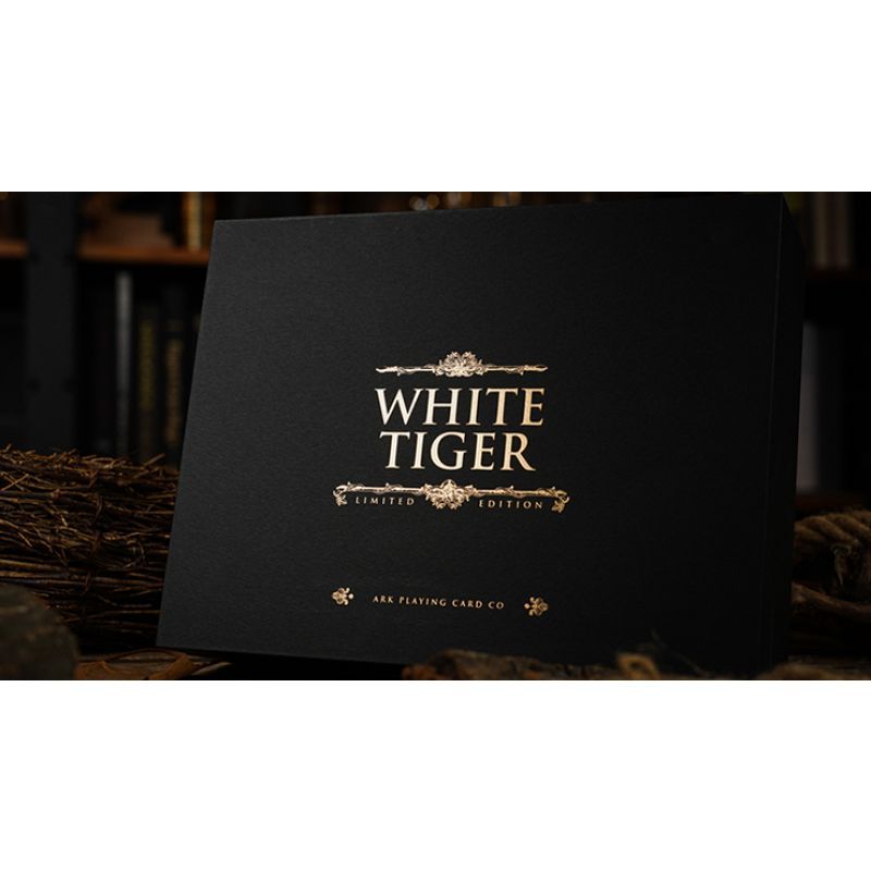 Foto White Tiger Black Gold Box Set by Ark Playing Cards (VT)
