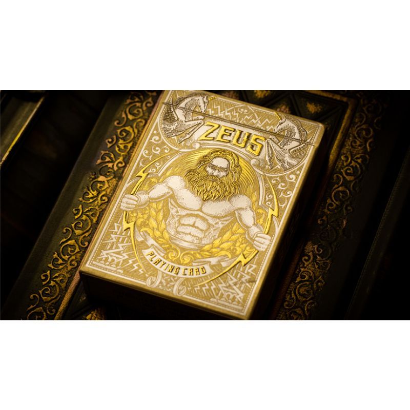 Foto Zeus Mighty Gold Playing Cards by Chamber of Wonder (VT)