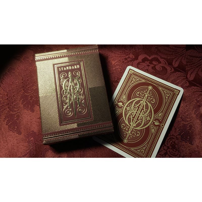Foto Oath Standard (Burgundy) Playing Cards by Lotrek (VT)