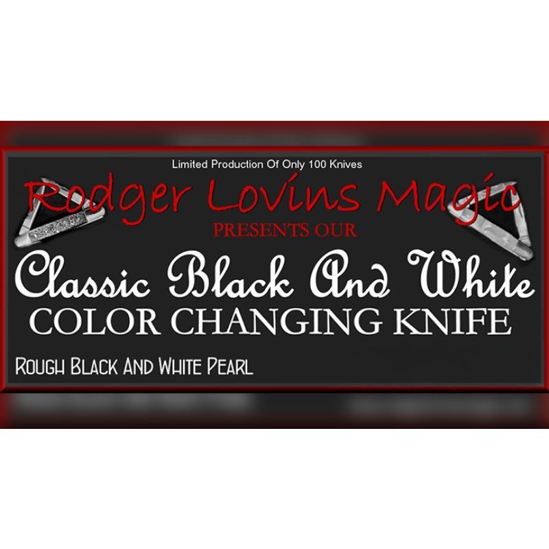 Foto Color Changing Knife (Classic Black and White) by Rodger Lovins