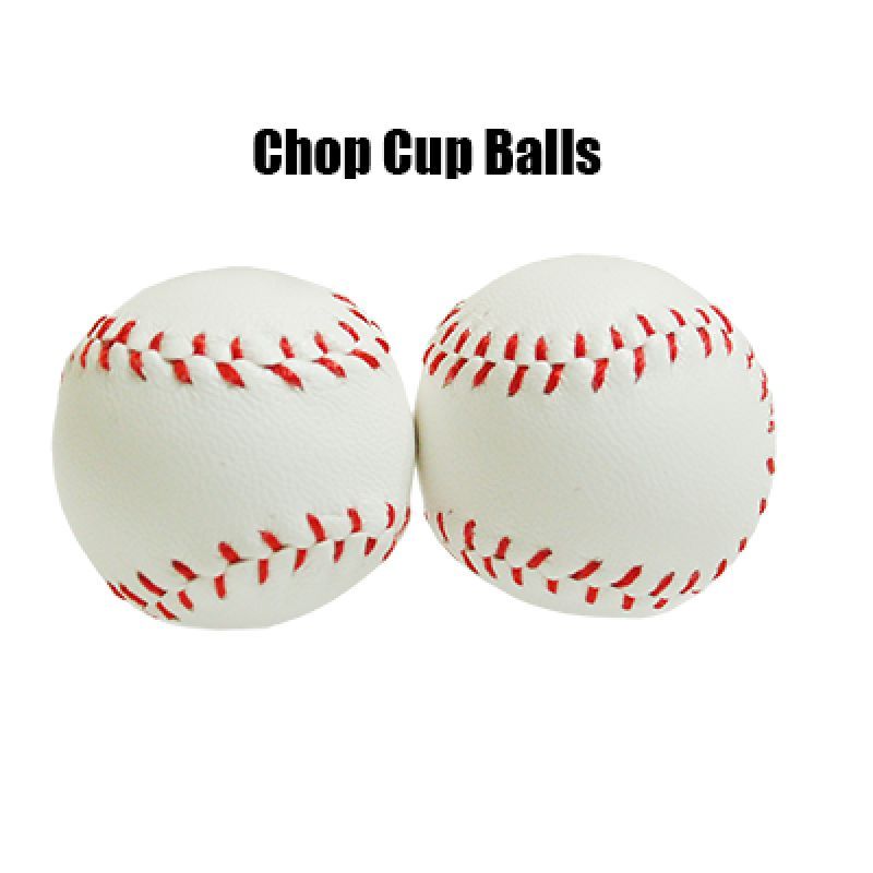 Foto Chop Cup Balls White Leather (Set of 2) by Leo Smetsers - Trick