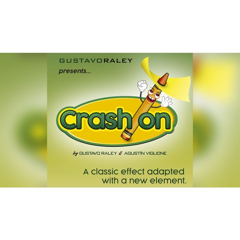Foto CRASH ON (Gimmicks and Online Instructions) by Gustavo Raley - Trick