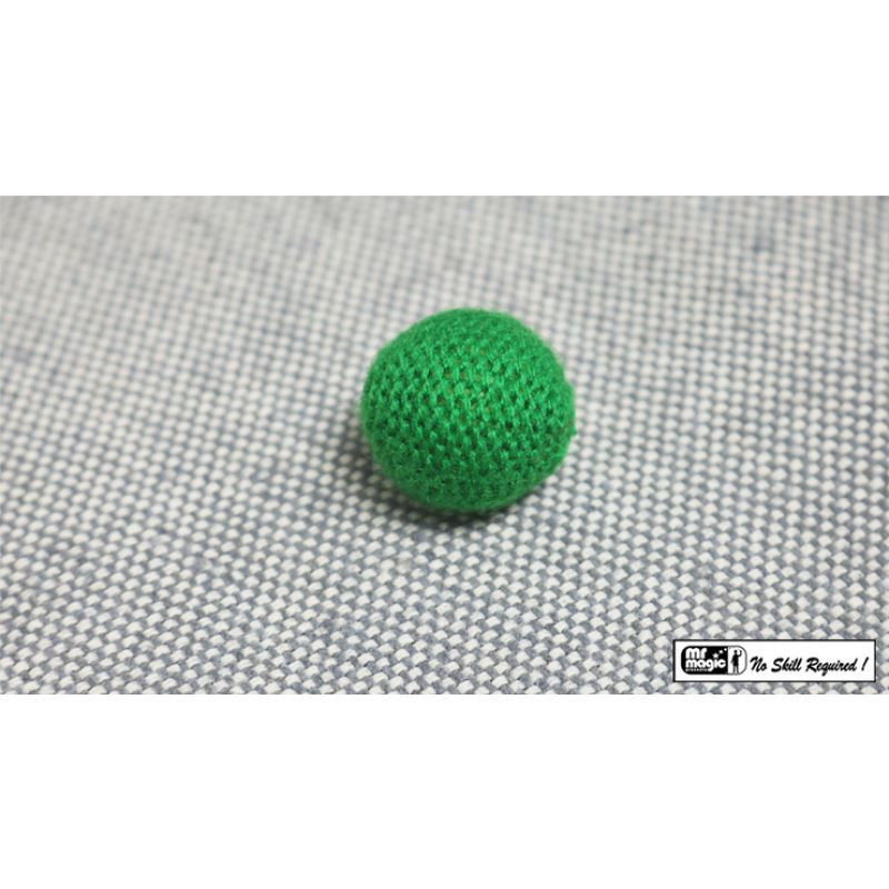 Foto Crochet Ball .75 inch Single (Green) by Mr. Magic - Trick