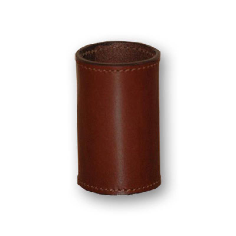 Foto Leather Coin Cylinder (Brown, Dollar Size) - Tricks
