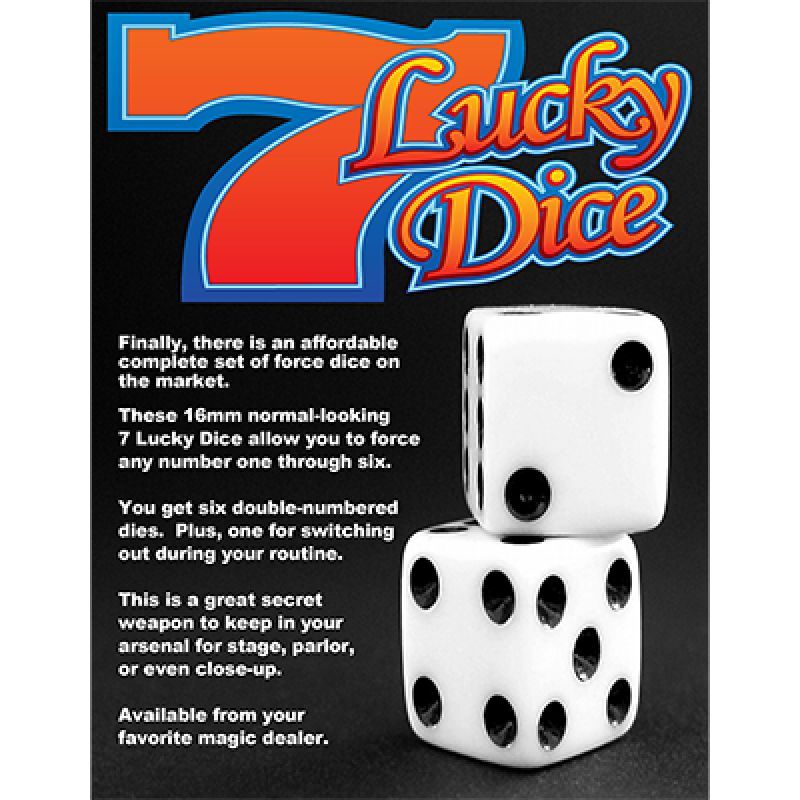 Foto Forcing Dice Set by Diamond Jim Tyler - Trick (VT)