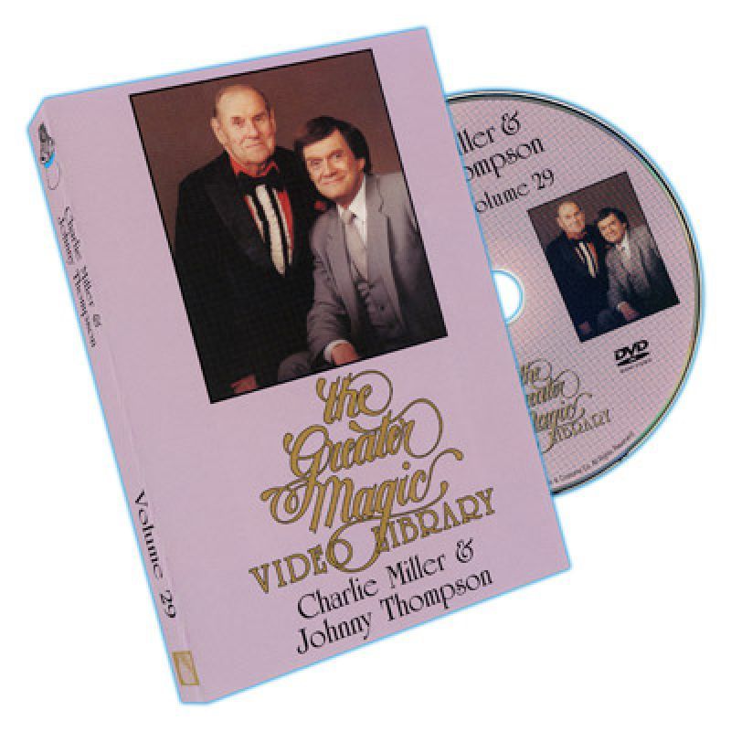 Foto Greater Magic Volume 29 - Charlie Miller and Johnny Thompson - DVD (VT)
