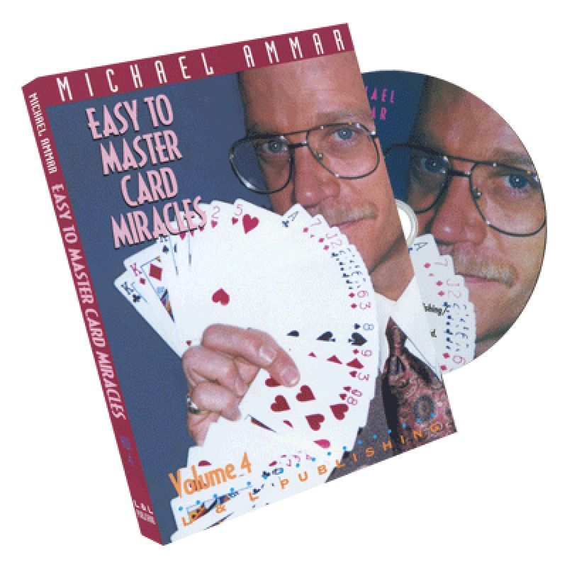 Foto Easy to Master Card Miracles Volume 4 by Michael Ammar - DVD
