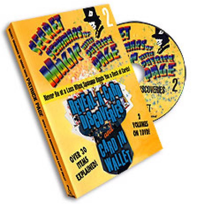 Foto Secret Seminars of Magic  Vol 2  (Reveal a Card and Card om Wallet) with Patrick Page - DVD