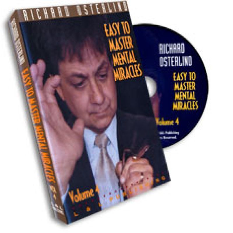 Foto Easy to Master Mental Miracles #4 by Richard Osterlind and L&L - DVD (VT)