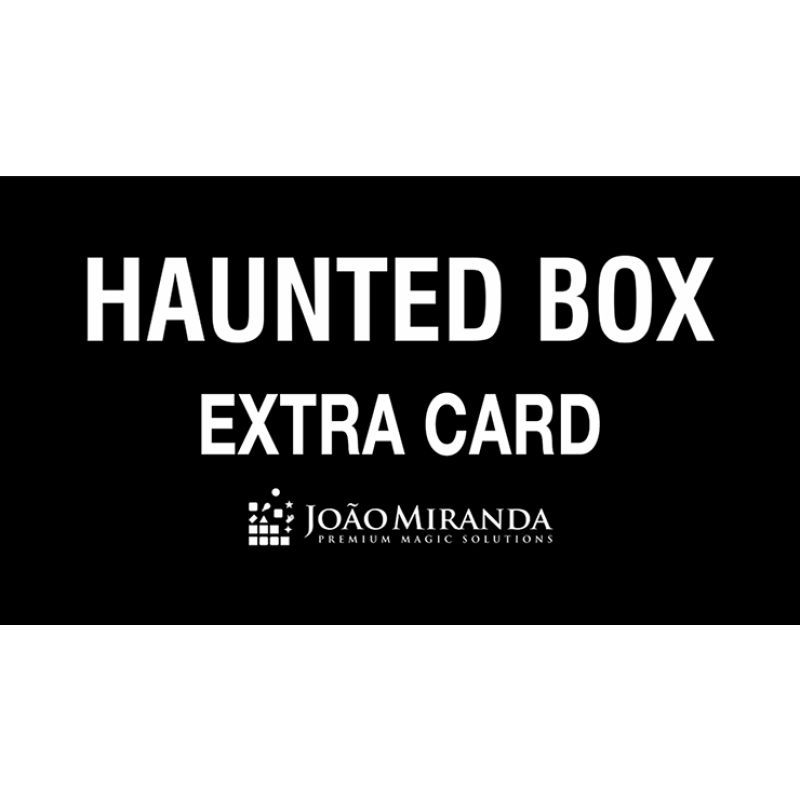 Foto Haunted Box Extra Gimmicked Card (Blue) by João Miranda Magic - Trick